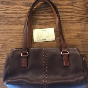 FOSSIL handbag NEW Leather